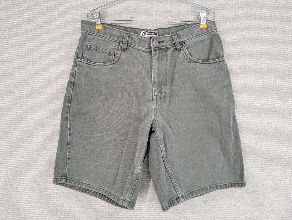 Route 66 Shorts Size 34 Gray Denim